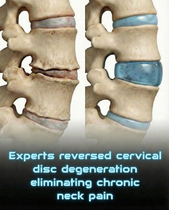 Massimo的帖子配图 1:Scientists have developed a promising regenerative option for people suffering from chronic neck and
