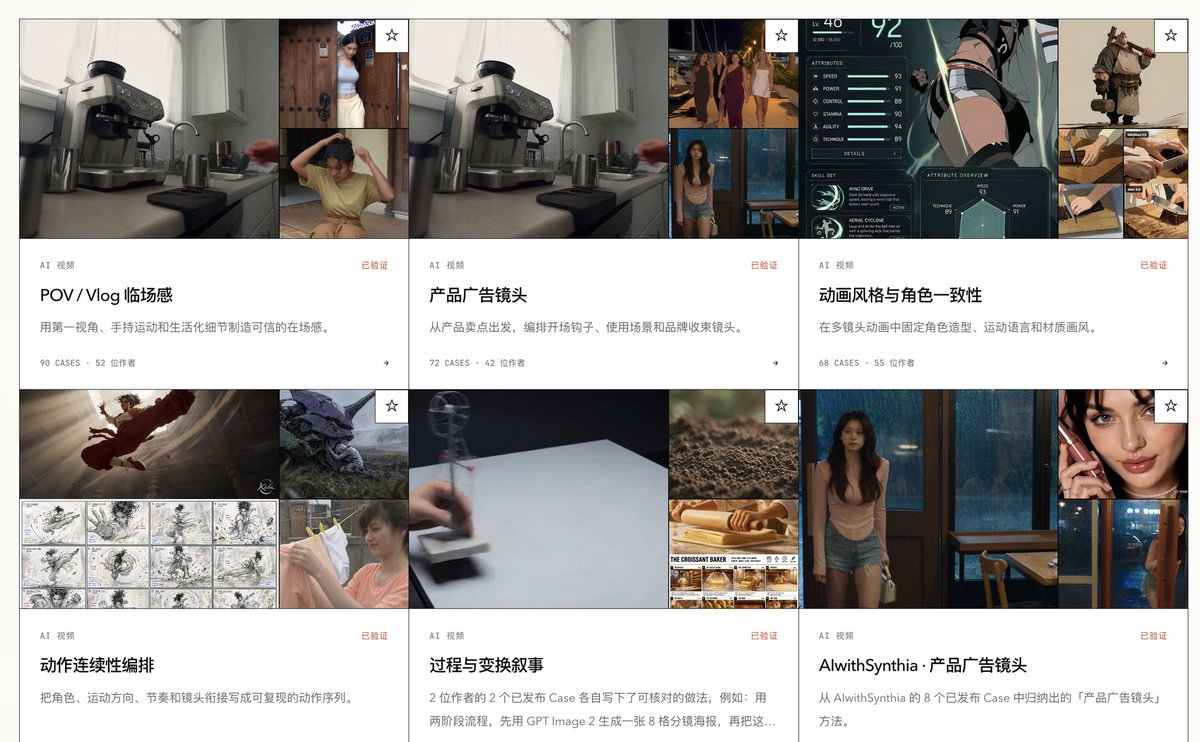 卡尔的AI沃茨的帖子配图 9:【我把 463 个 AI 视频做成了 Skill 和提示语模版,全都开源!】
