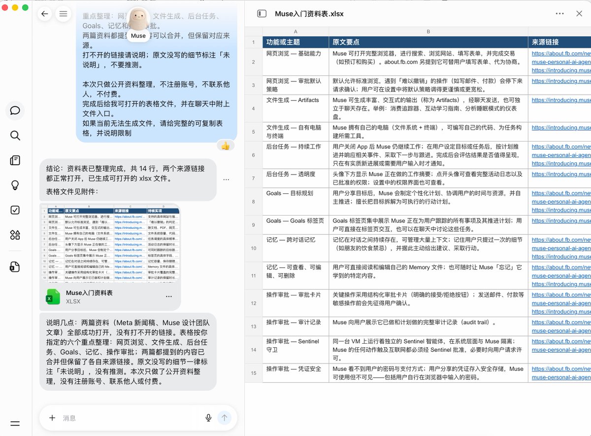 蓝哥AI的帖子配图 4：【Muse 上手保姆级教程：从登录到完成第一个任务】