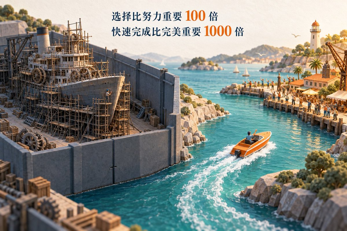 良竹的帖子配图 1:【别他妈闭门造车了!产品出海第一步:选择比努力重要 100 倍,快速完成比完美重要 1000 倍】